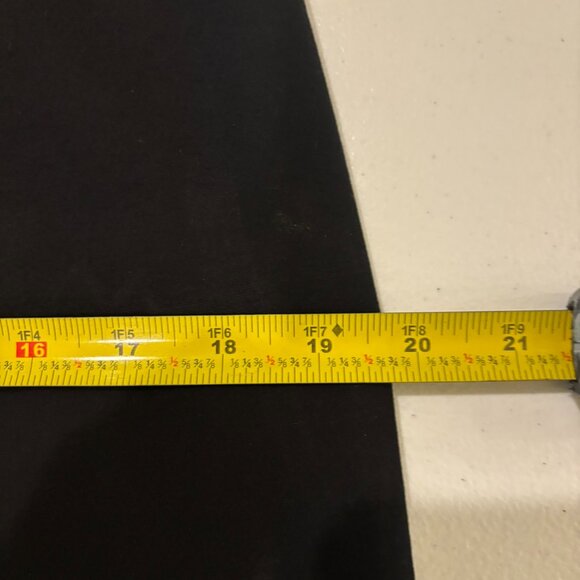 🖤 Coldwater Creek Classic Fit Black Pullup Slacks Flared Legs Pants - Picture 5 of 8